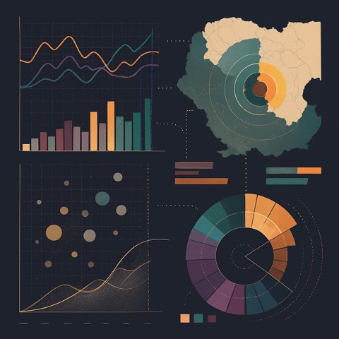 A visual research concept representing structured comparison and measured results