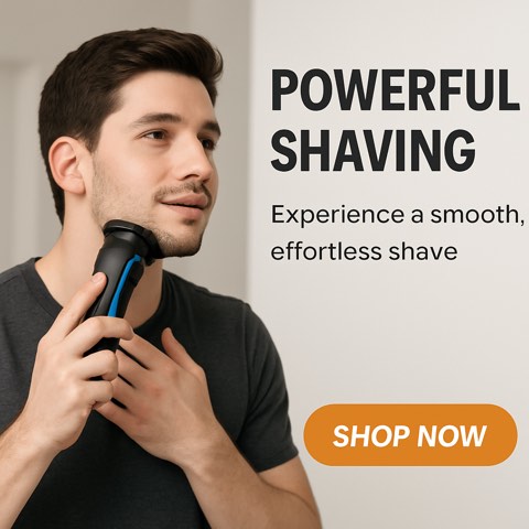 Advertising layout concept with intentional space reserved for real typography