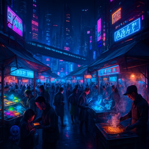 A coherent cinematic image direction with repeated palette and lighting cues