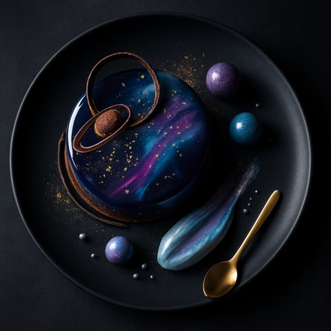 A richly detailed visual built from several observable instruction layers